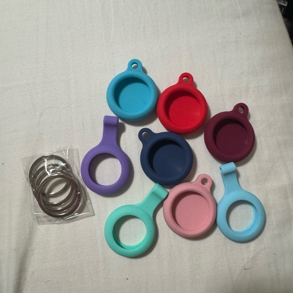 AirTag Silicone Keychain Holders